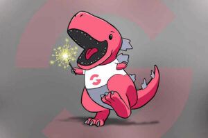 Groove Mascot Groovezilla